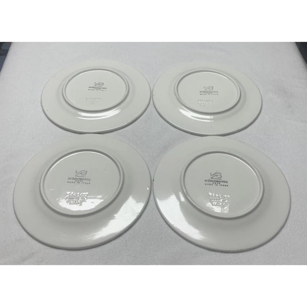 La Ceramica VBC nova MADE IN ITALY hand painted dinner plate-set of 4-grapes - Picture 6 of 6